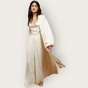 NWOT 3-Piece Silky Lounger Ensemble